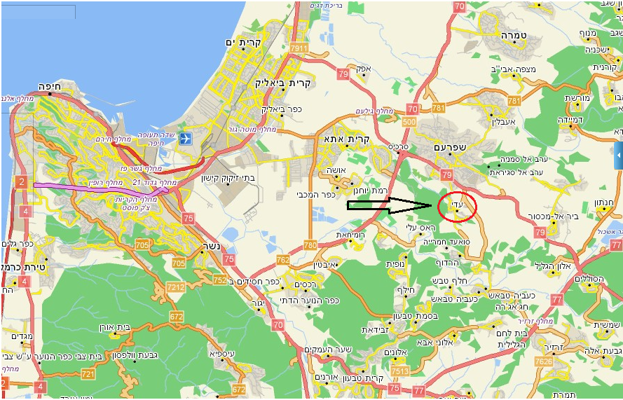 דרכי הגעה לעדי